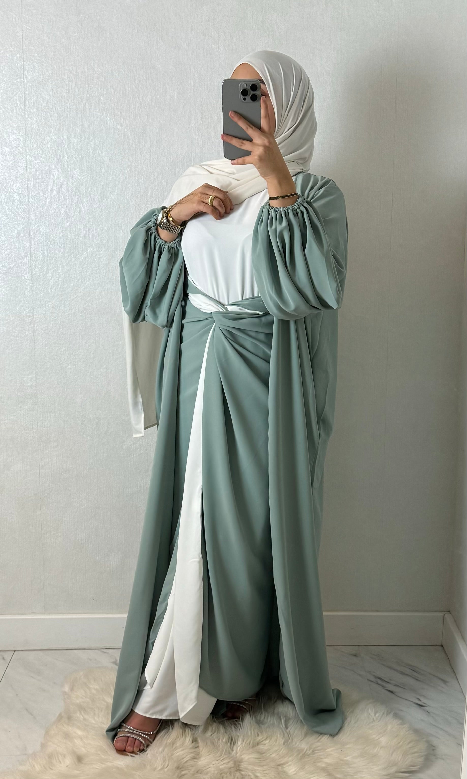 Abaya set - mint