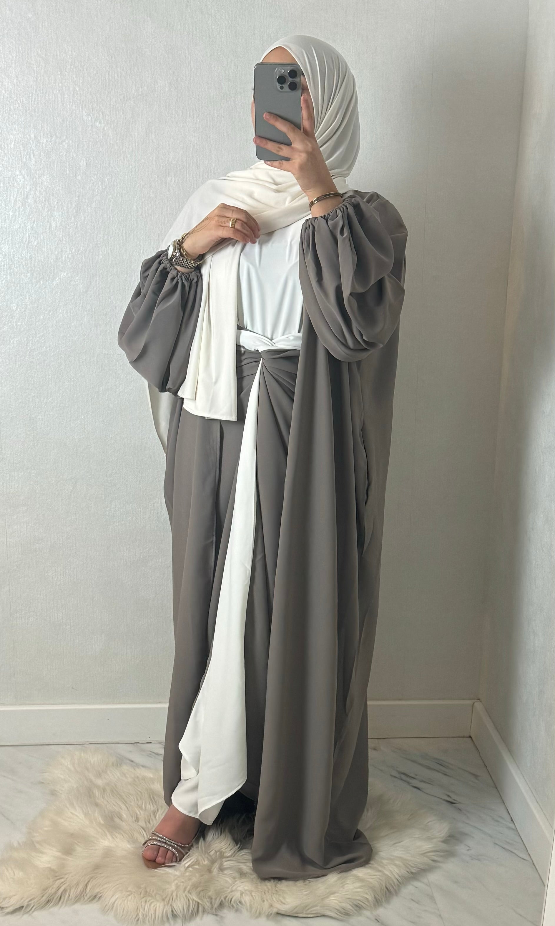 Abaya Set - taupe