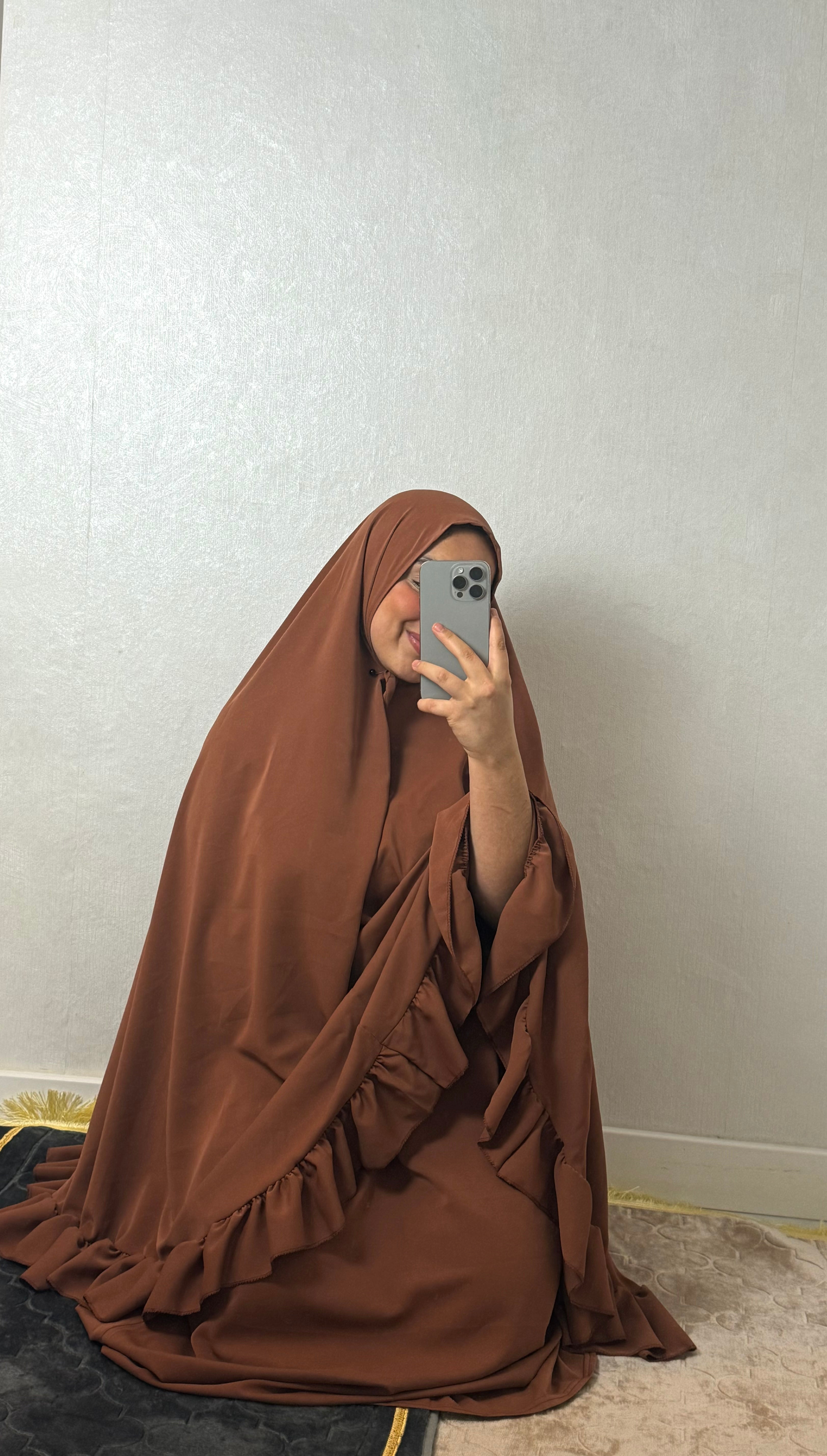 Khimar set – Cinnamon