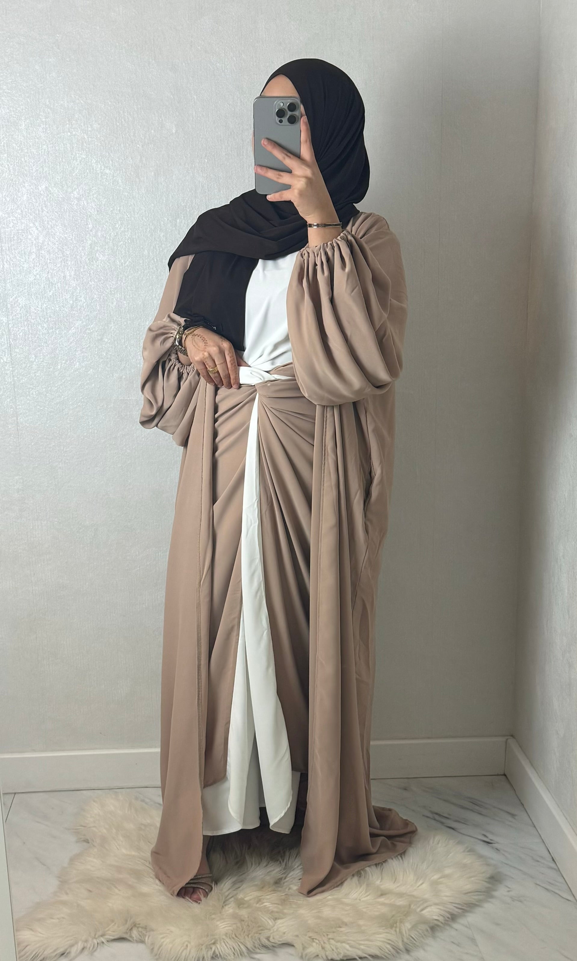 Abaya set - beige