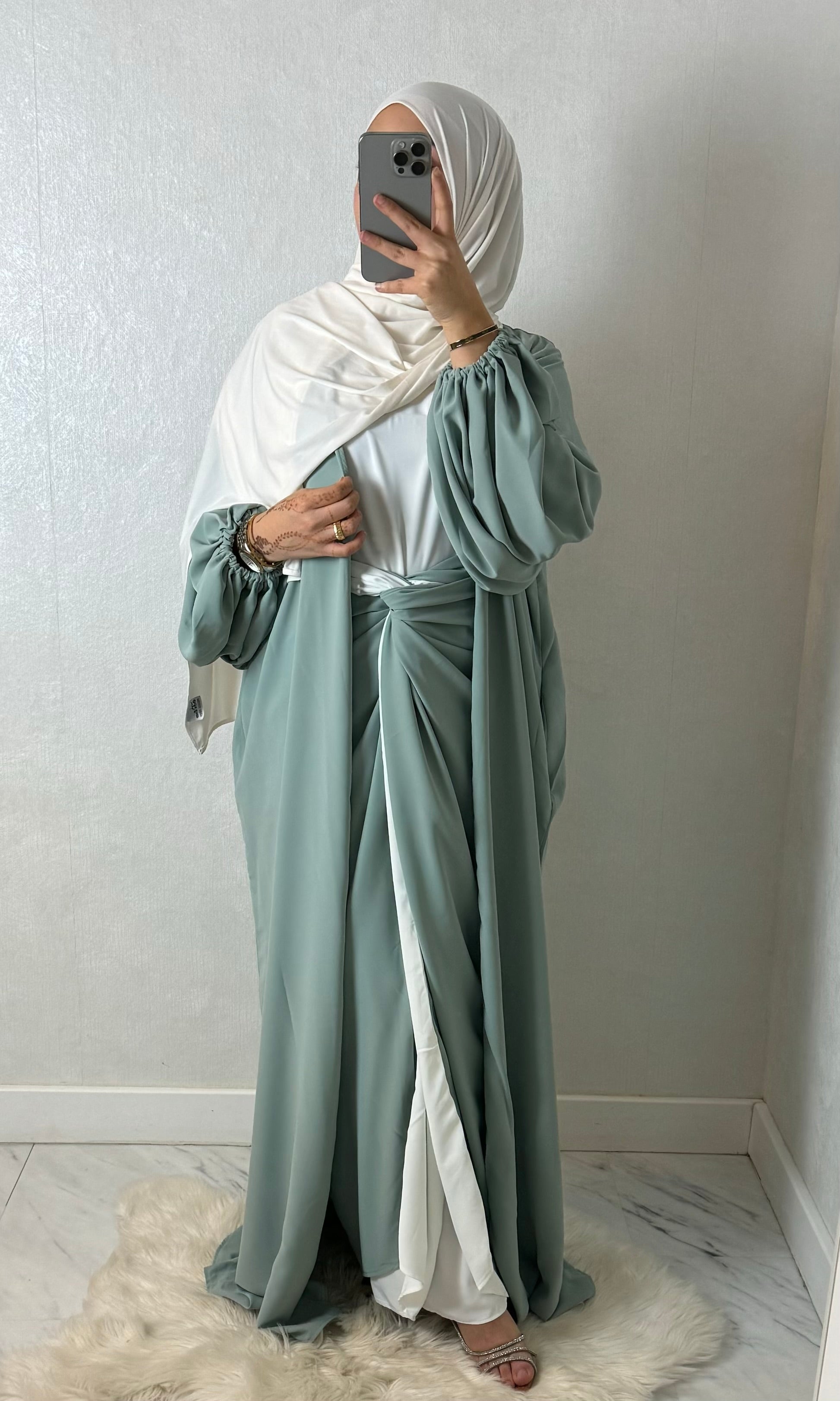 Abaya set - mint