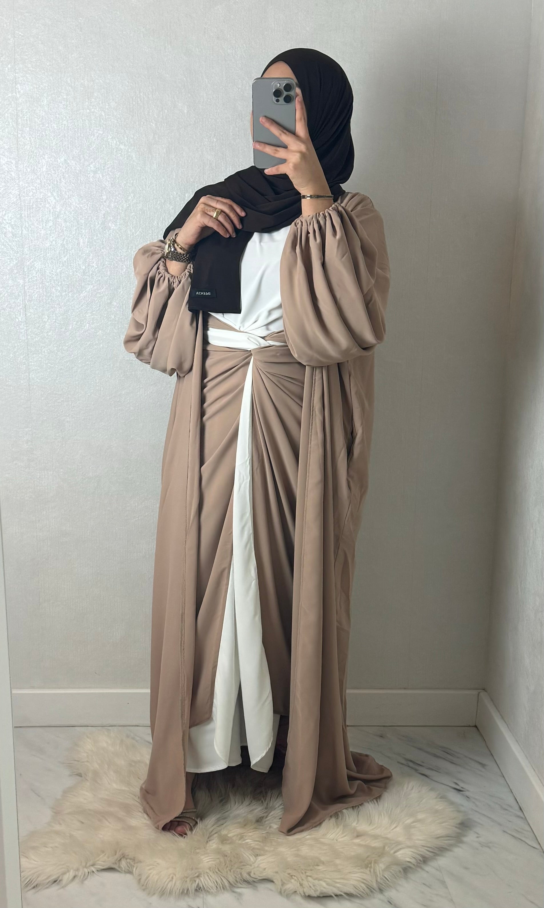 Abaya set - beige