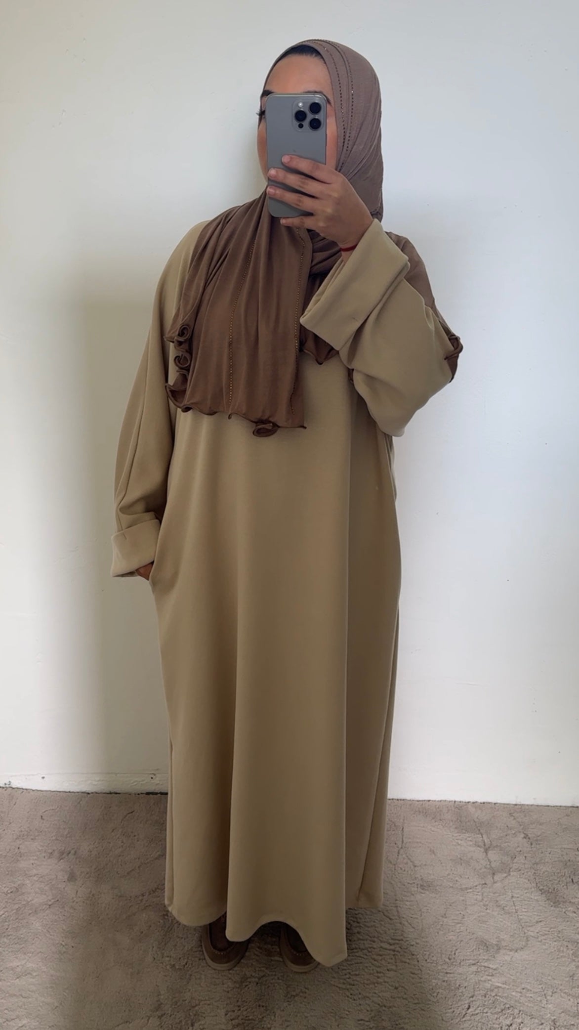 Comfy dress – beige